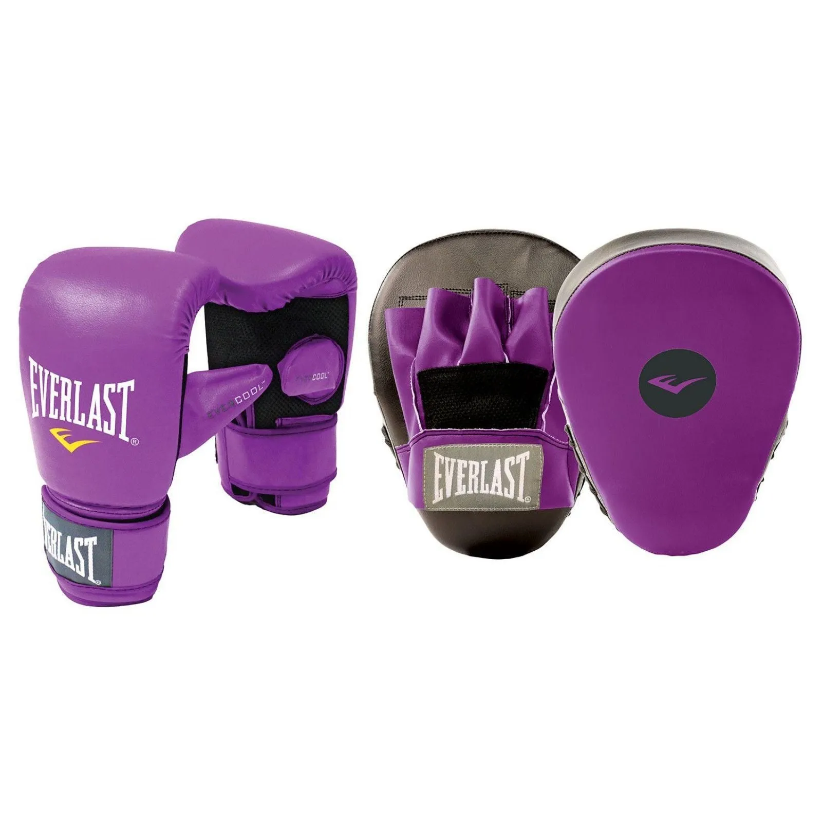 EVERLAST GLOVE AND MITT COMBO SET