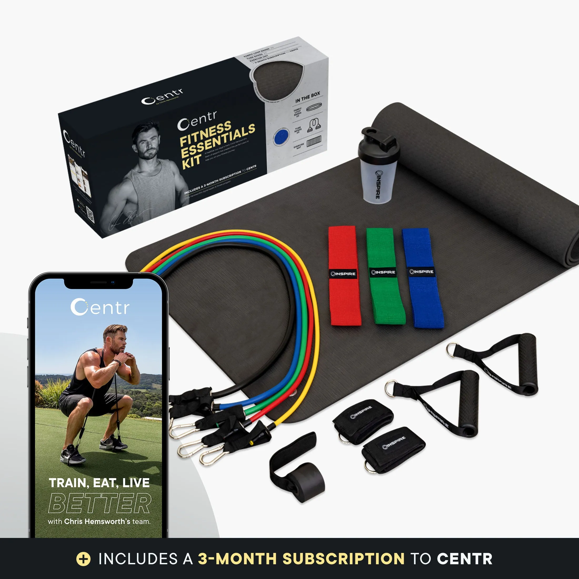 Fitness Essentials Kit Home Workout Equipment