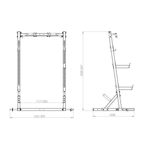 Fitness Hero Power Rack | Max Strength