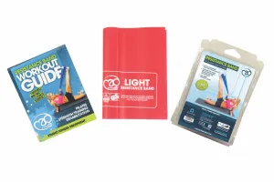 Fitness Mad Resistance Band Light 1.5m x 15cm with Downloadable User Guide
