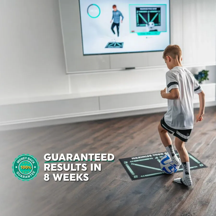Football Training Mat | Skipping mat and Video Training Program
