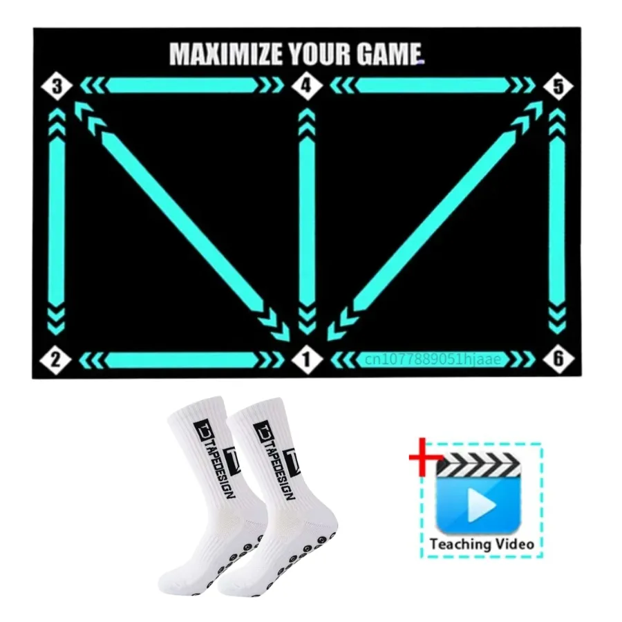 Football Training Mat | Skipping mat and Video Training Program