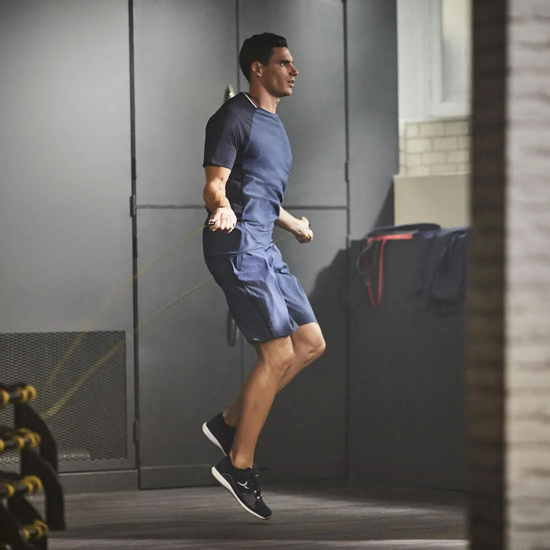 FST900 Cardio Fitness Shorts - Blue/Grey