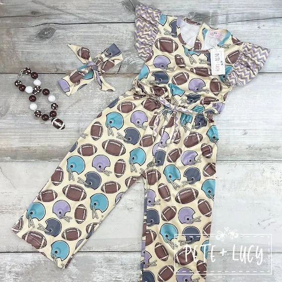 Fun Football Romper