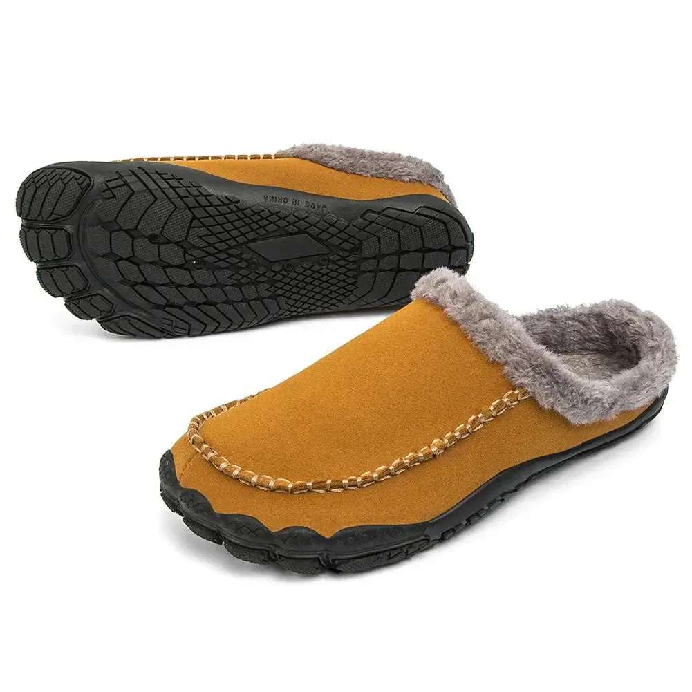 FuzzyWalk - Barefoot Warmth for Winter Unisex Orthopedic Slippers