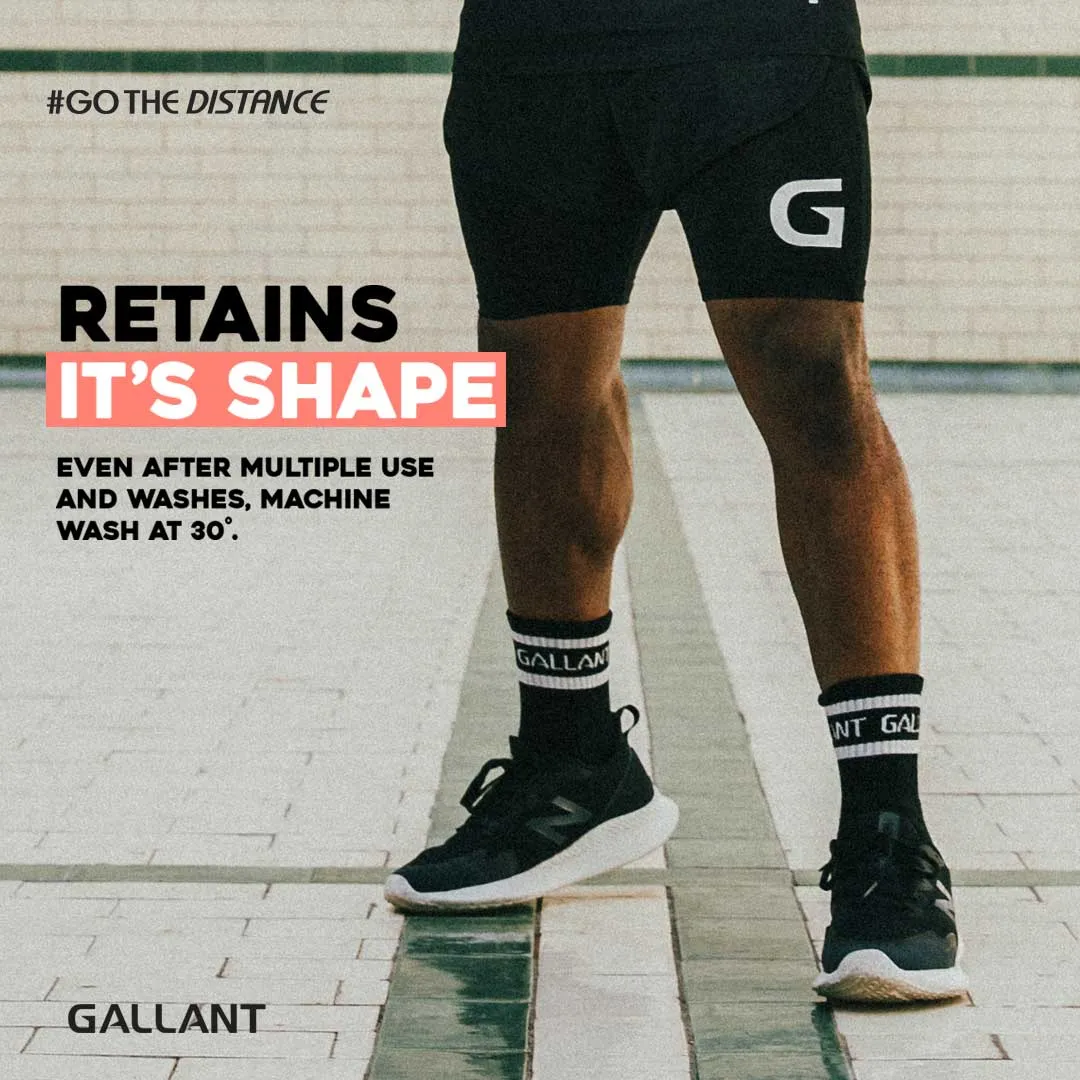 Gallant Sports Socks - 2 Pack - Crew Socks