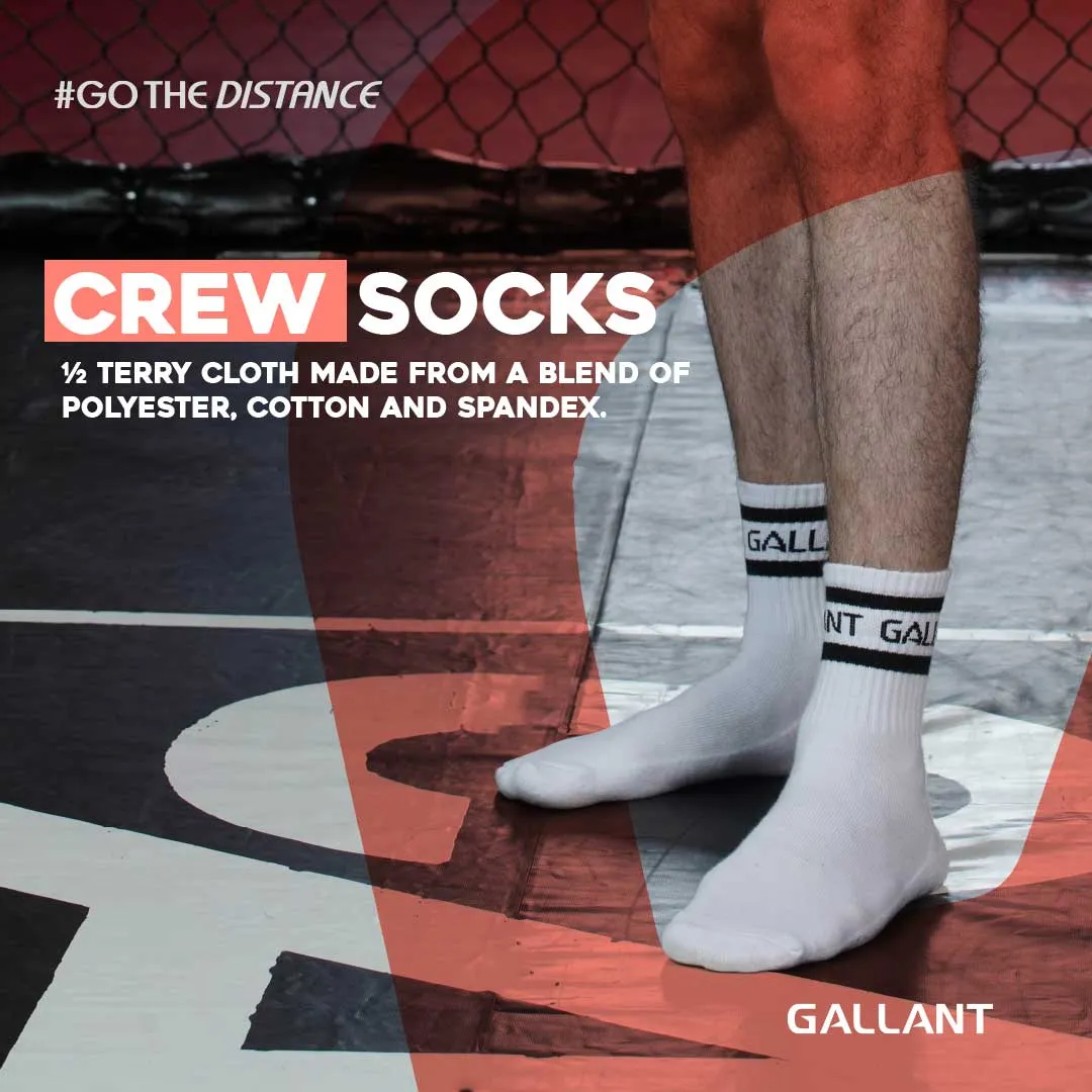 Gallant Sports Socks - 2 Pack - Crew Socks