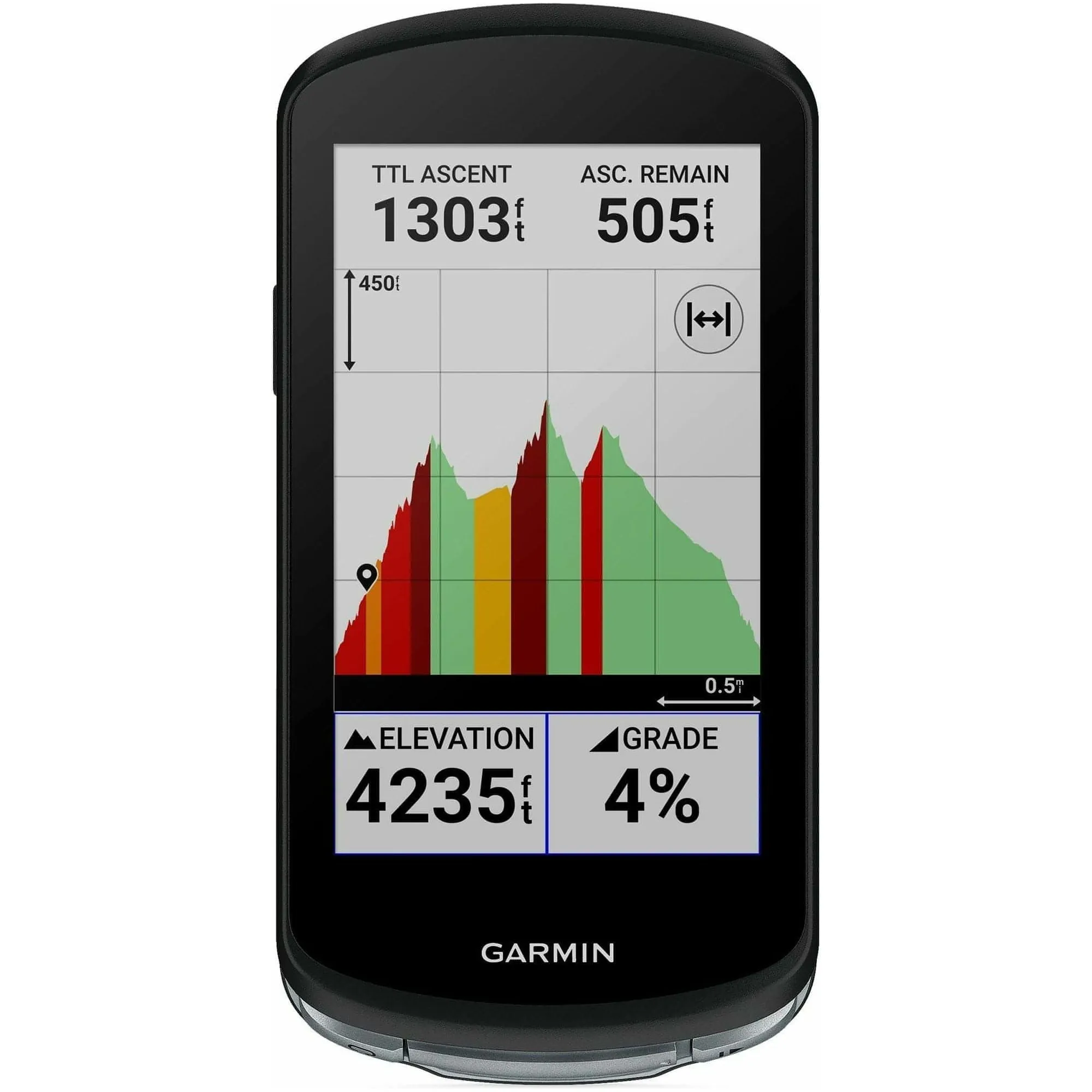 Garmin Edge 1040 GPS Cycling Computer Bundle - Black
