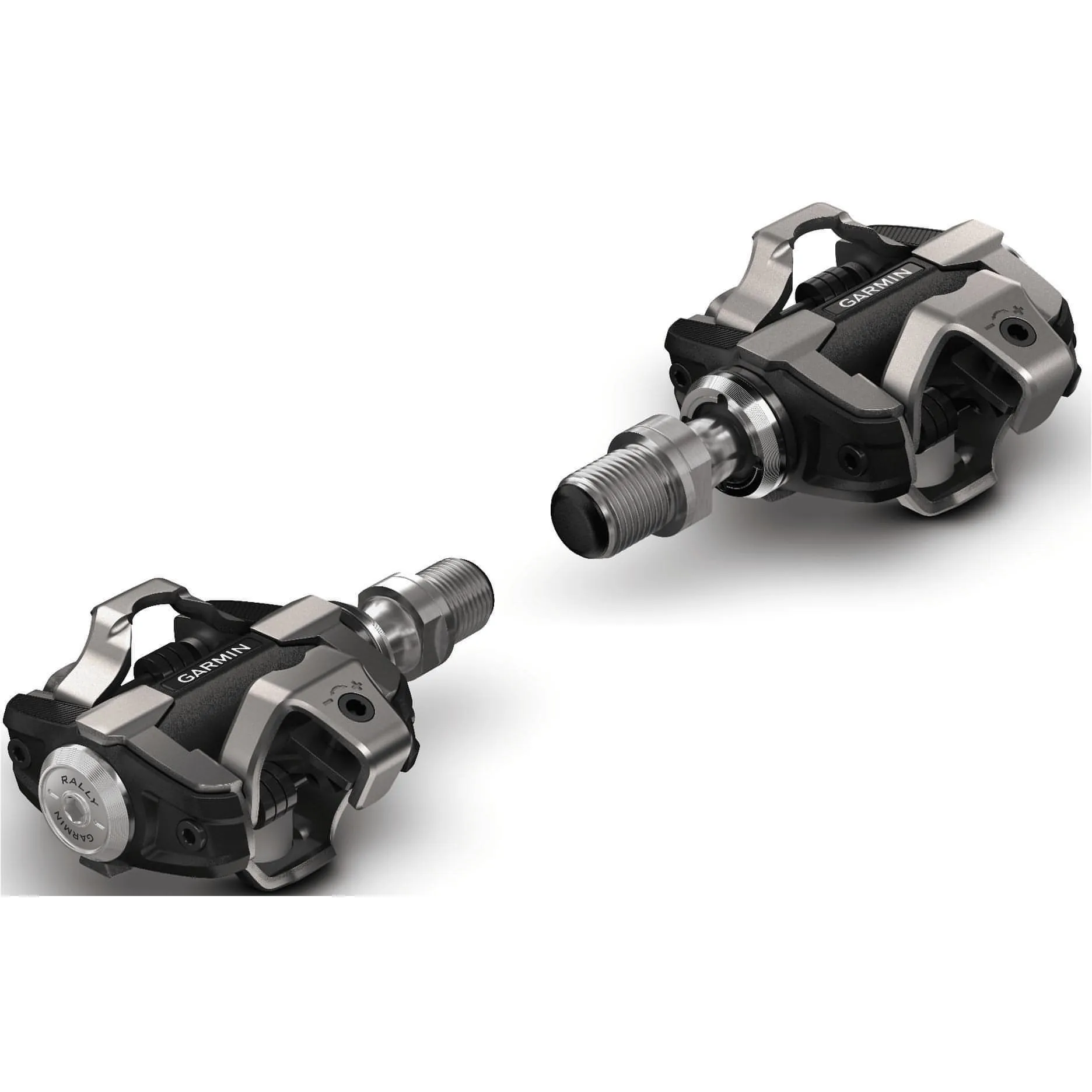 Garmin Rally XC100 Single-sensing Power Meter Pedals Shimano MTB SPD