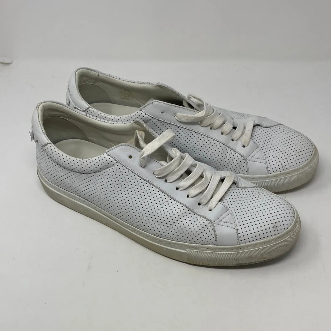 Givenchy White Perforated Leather Sneaker