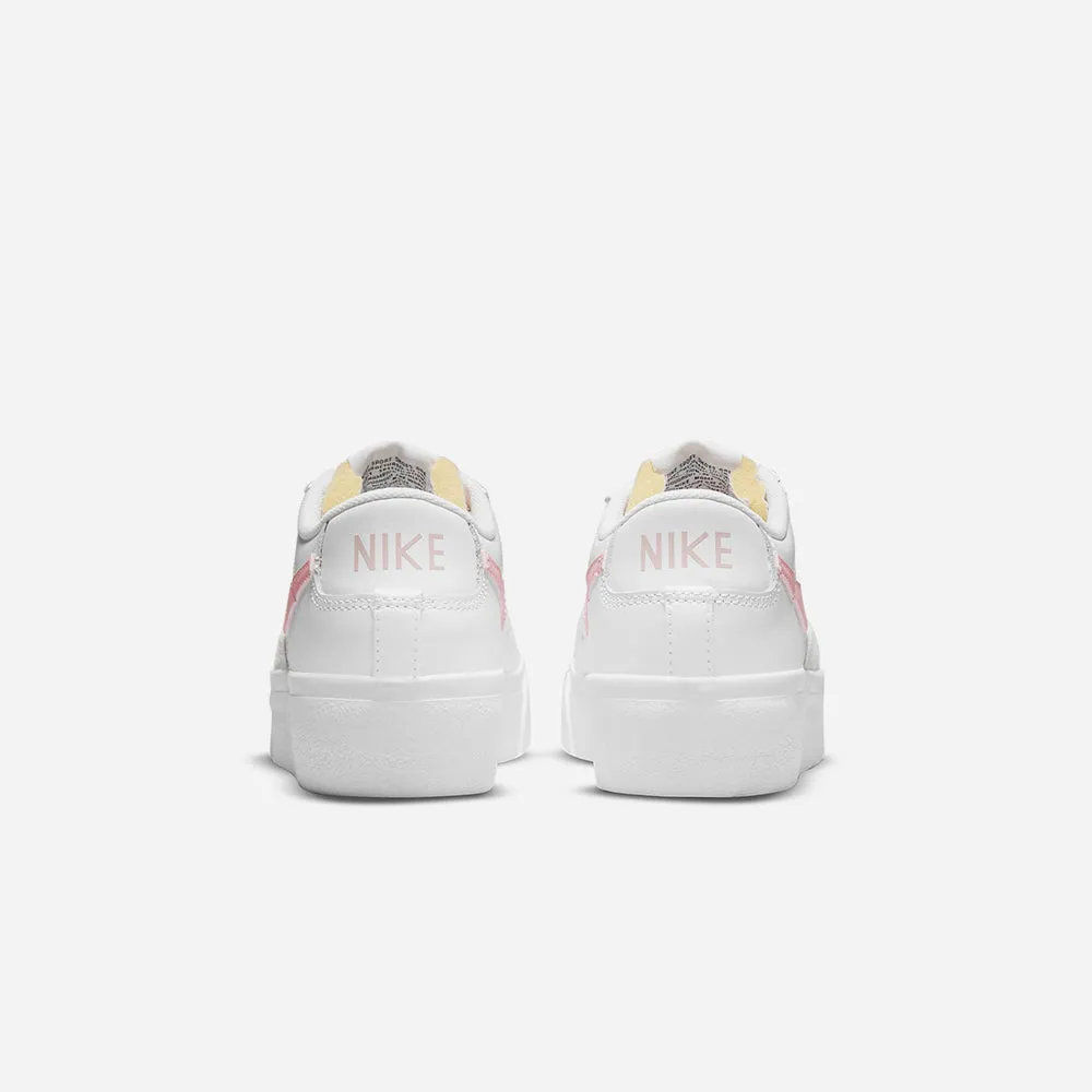 Giày Sneakers Nữ Nike Blazer Low Platform - Trắng