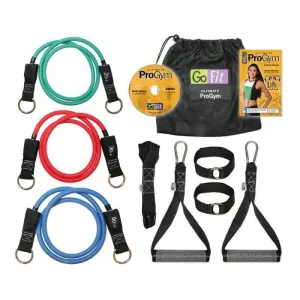 GOFIT PORTABLE ULTIMATE PRO GYM RESISTANCE EXERCISE BANDS SET