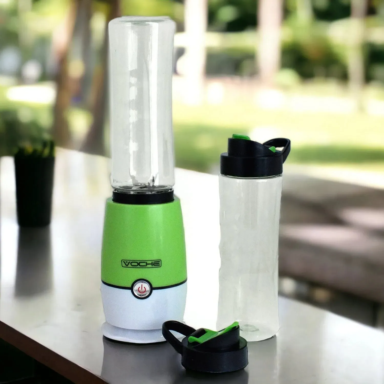 Green Shake & Take Multi Blender Fruit Smoothie Maker Juicer plus Sports Bottles