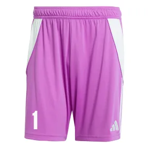 Grimsby Tiro 24 Goalkeeper Shorts Purple Burst