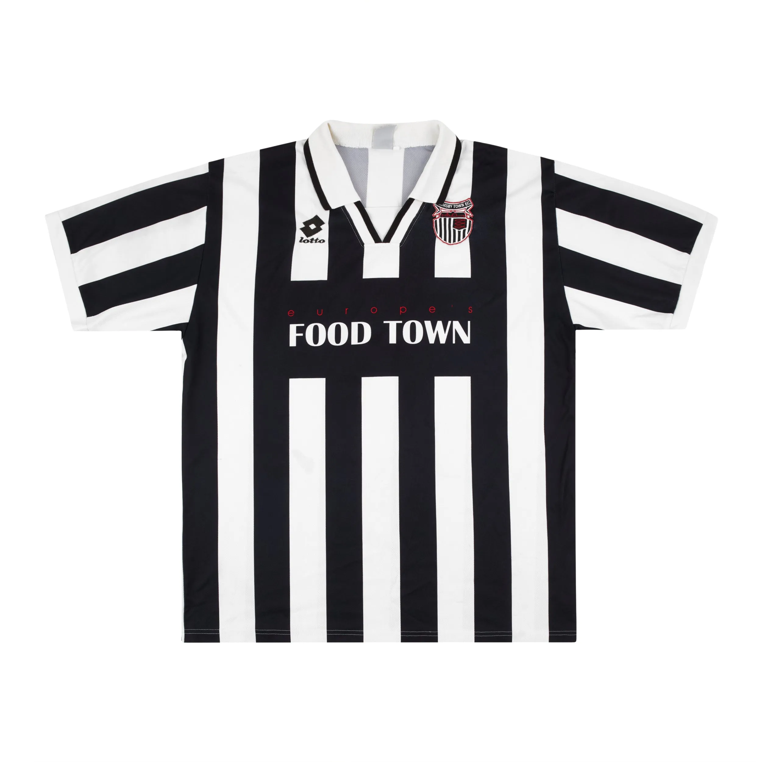 GRIMSBY TOWN 1996-98 HOME SHIRT - XL