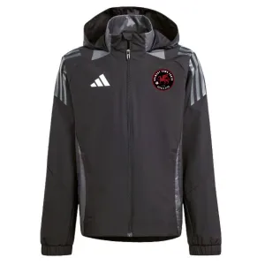 Grimsby Town SC Tiro 24 All Weather Jacket Black