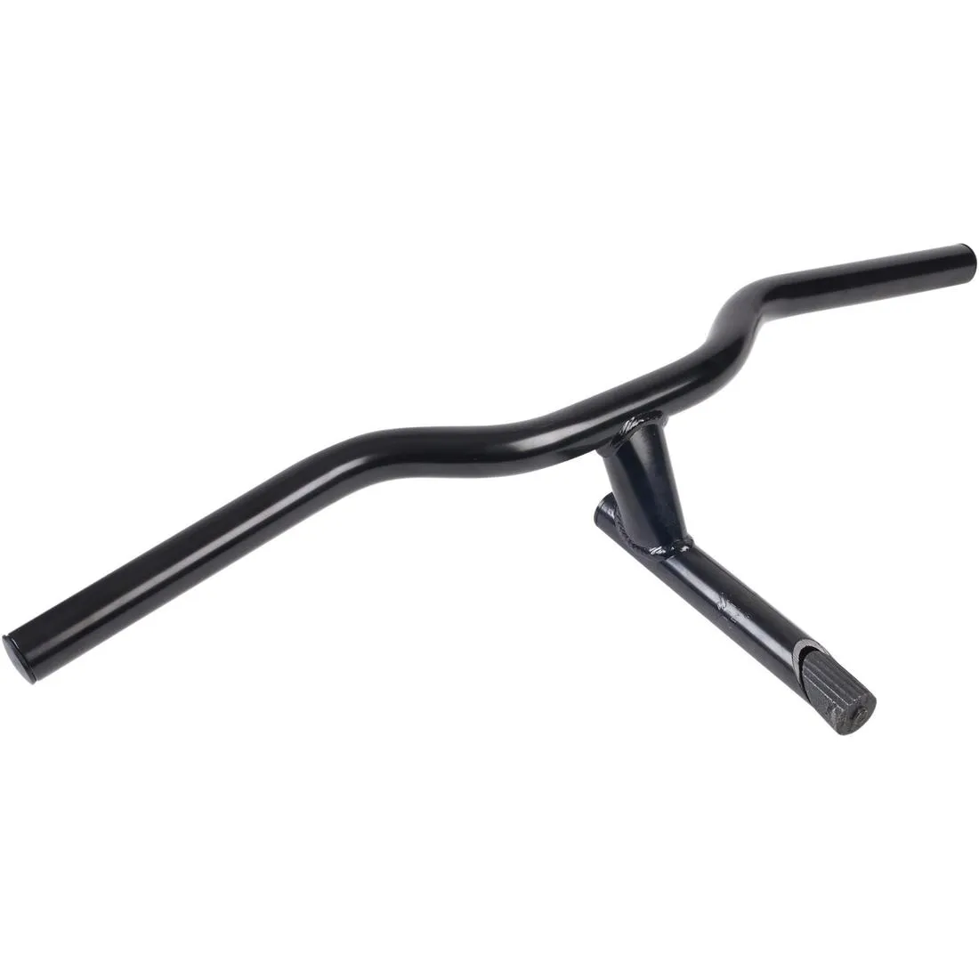 Handlebar Quill Stem 1" 22.2 mm Diameter 520 mm Long - Black