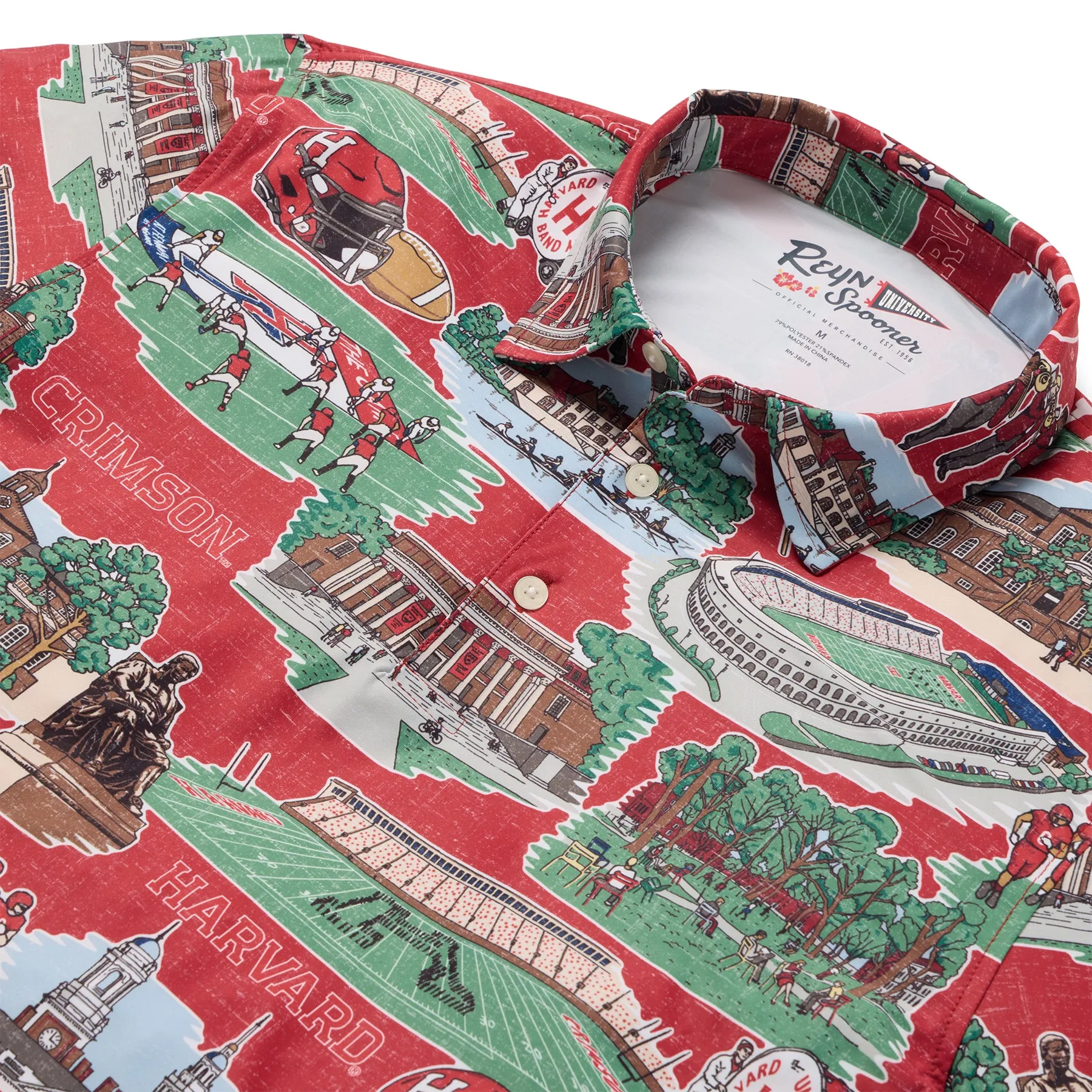 HARVARD UNIVERSITY SCENIC PERFORMANCE POLO