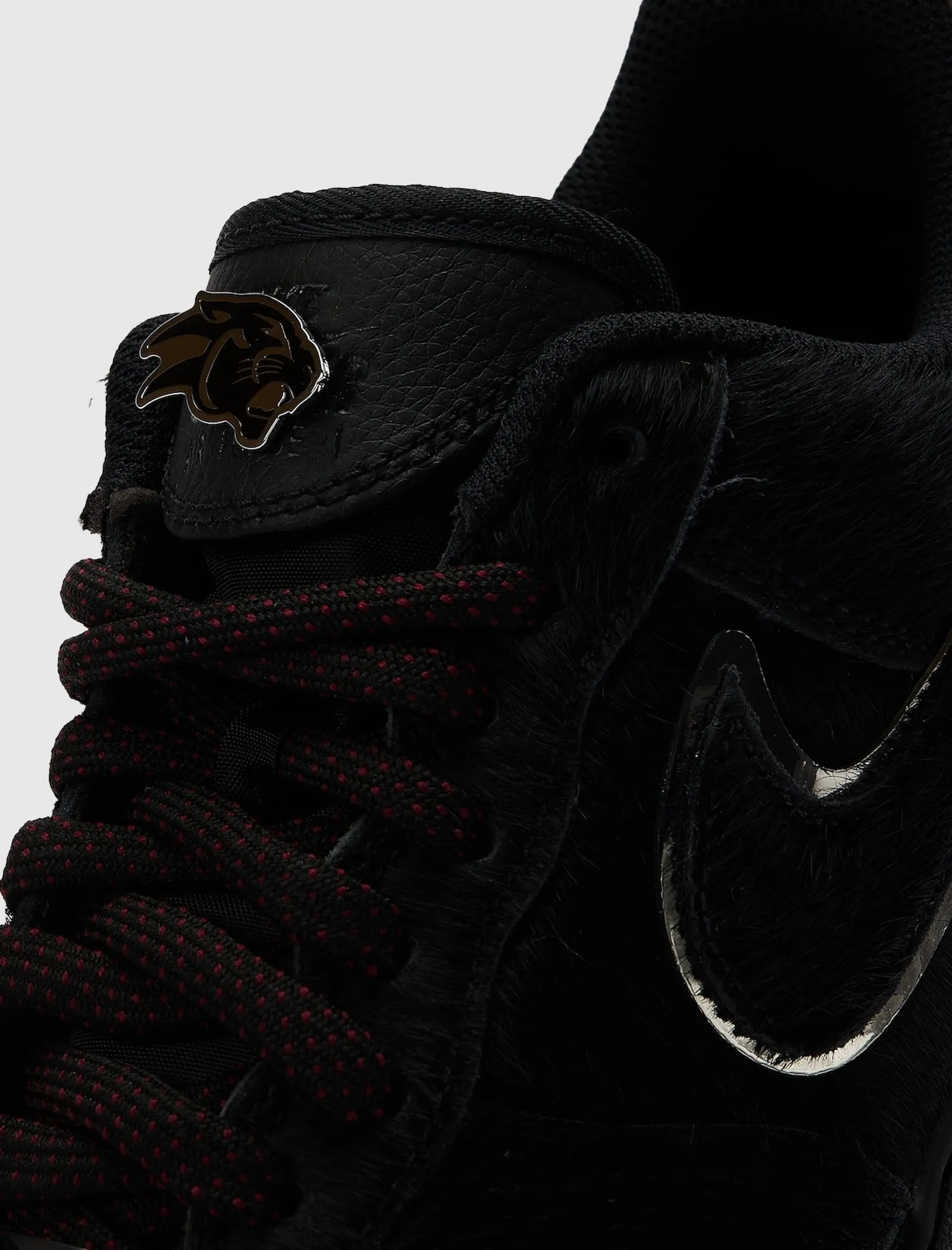 HBCU AIR FORCE 1 "BLACK/METALLIC SILVER/TEAM MAROON"