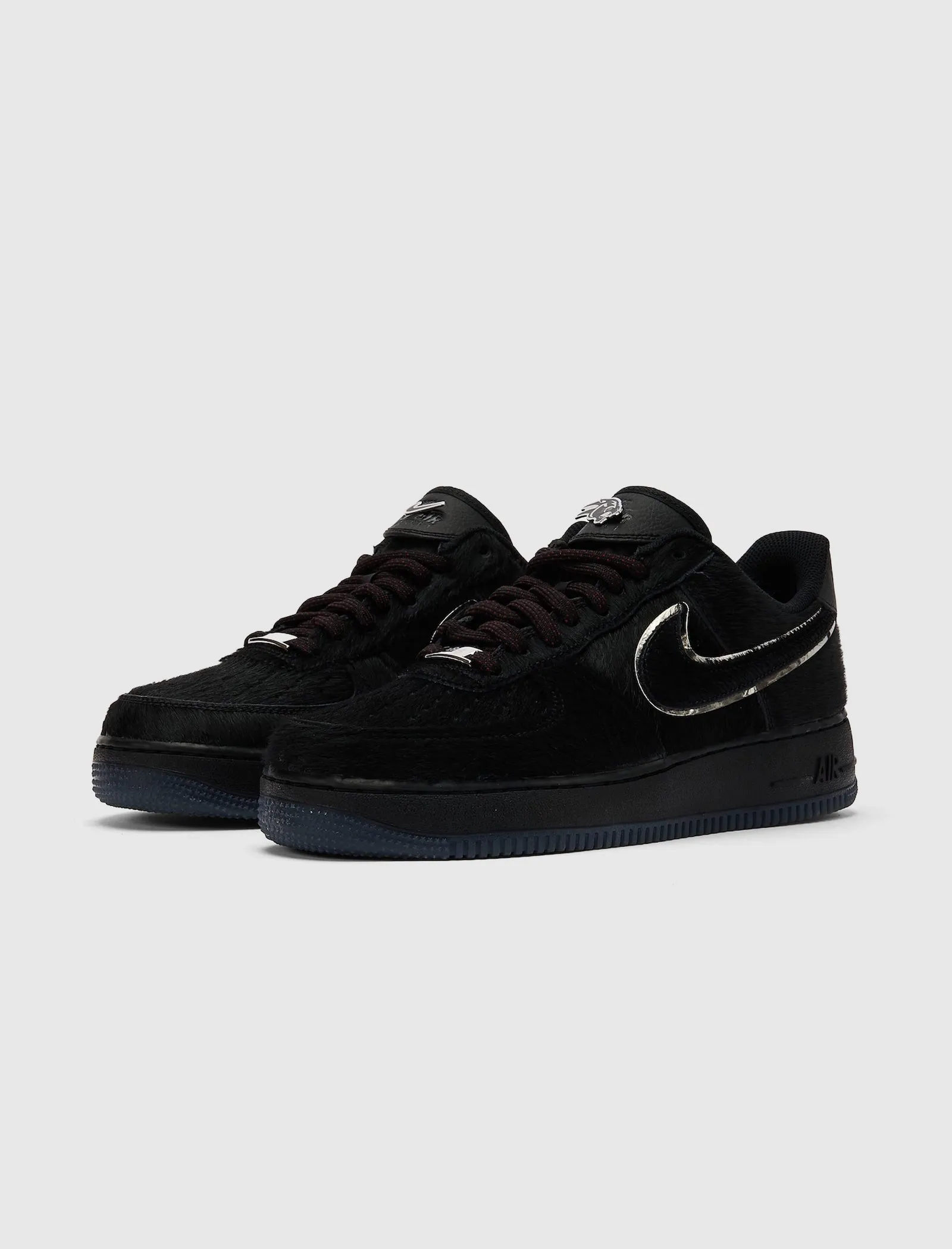 HBCU AIR FORCE 1 "BLACK/METALLIC SILVER/TEAM MAROON"