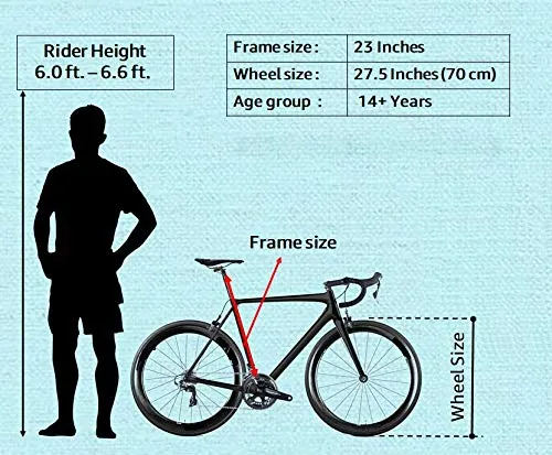 Hero Hawk Nuage 27T Single Speed Hybrid Bike (Black Silver, Ideal For : 12  Years )