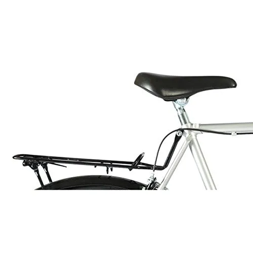 Hero Hawk Nuage 27T Single Speed Hybrid Bike (Black Silver, Ideal For : 12  Years )