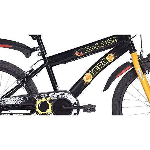 Hero Kids Unisex Blast 20T Single Speed Bike Ideal For 7 to 9 Years (Multicolour)