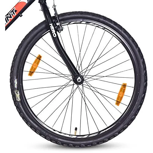 Hero Kyoto 26T Single Speed 18 inches Frame Mountain Bike (Black, Ideal For : 12  Years )