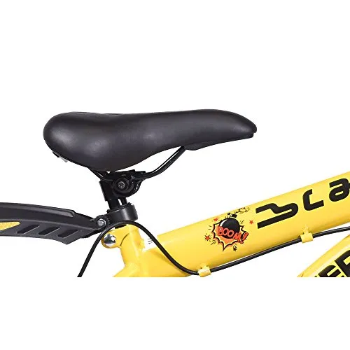Hero Unisex-Youth Blast 16T Single Speed Mountain Bike Cycle (Yellow) (Hero Blast 16T)