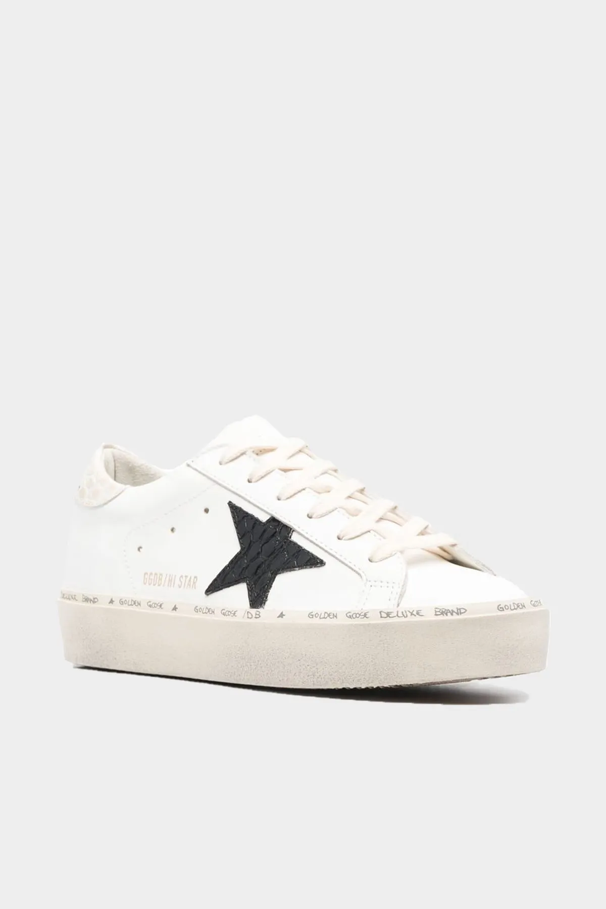 Hi-Star Cocco Black Star Leather Sneaker