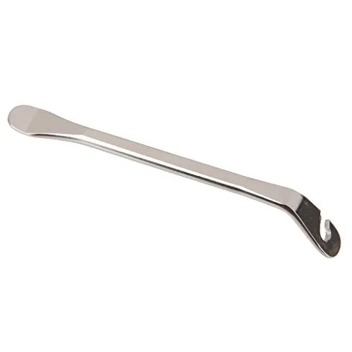 Imported Bike Tire Iron Spoon Motorcycle Bicycle Pry Bars Tire Lever Tool, Silver