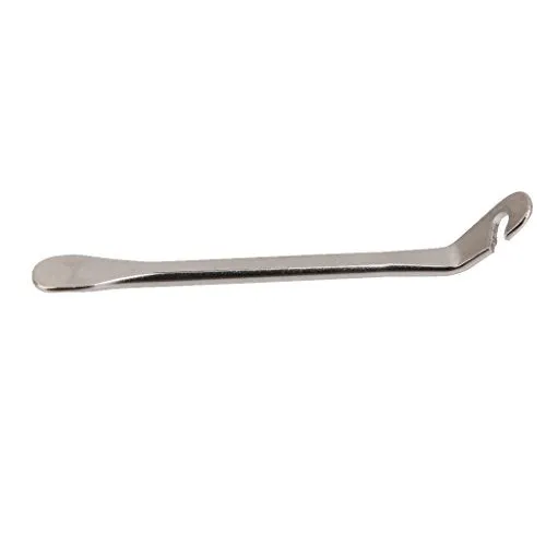Imported Bike Tire Iron Spoon Motorcycle Bicycle Pry Bars Tire Lever Tool, Silver