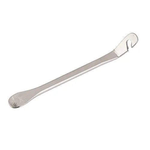 Imported Bike Tire Iron Spoon Motorcycle Bicycle Pry Bars Tire Lever Tool, Silver