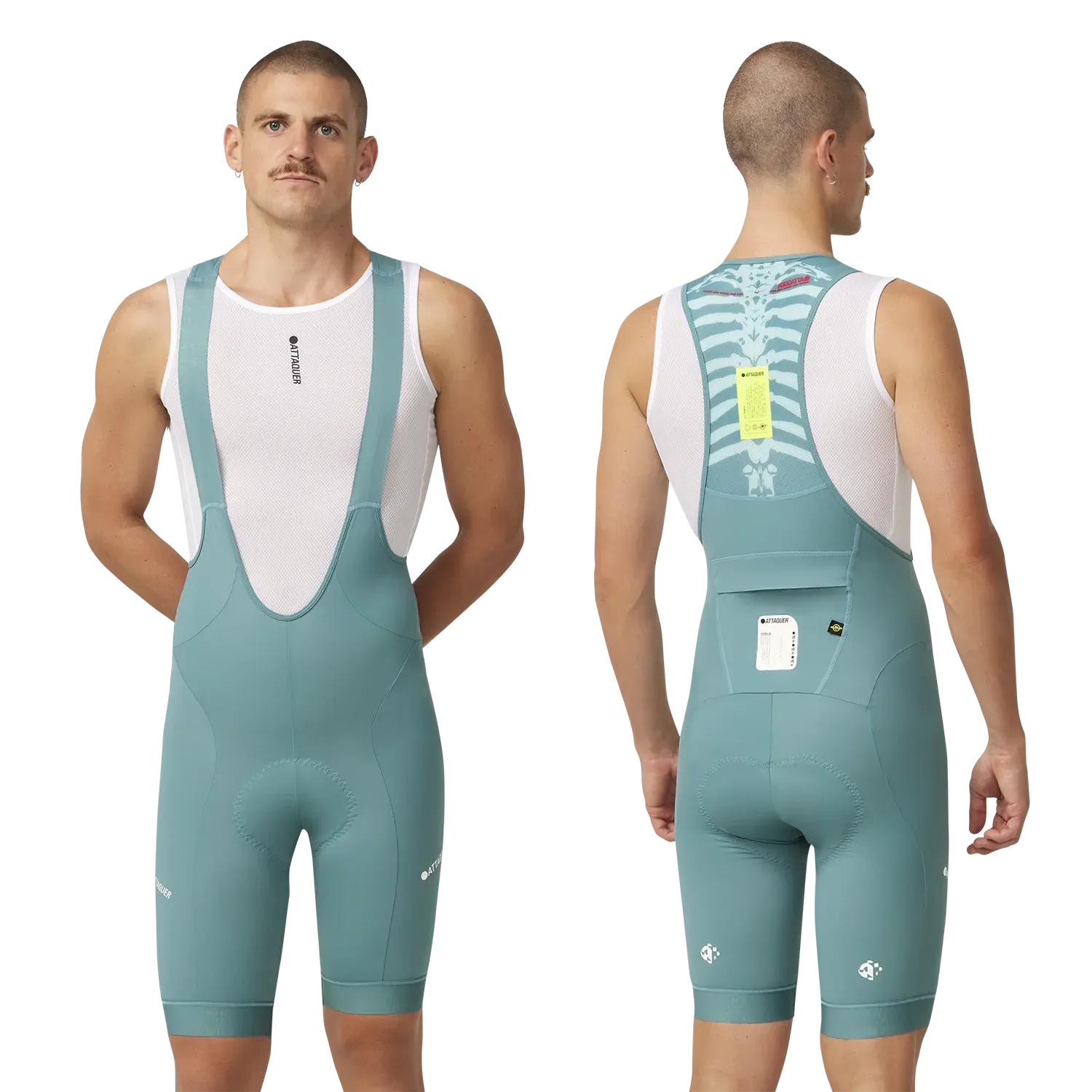 Intra Bib Shorts Sea Foam