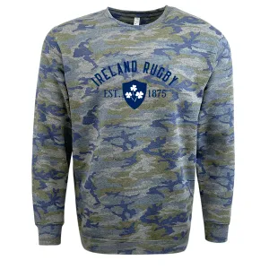 Ireland Rugby Est 1875 Camo Crew Sweatshirt