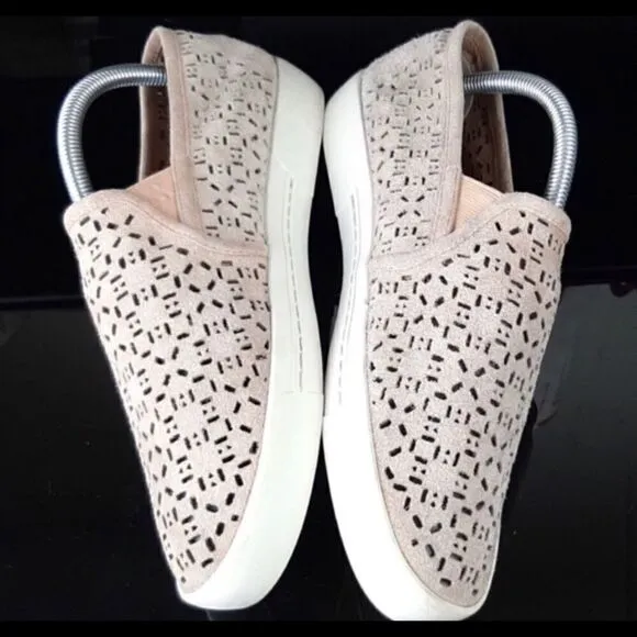 Joie Huxley Dove Perforated Slip On Sneakers 9.5