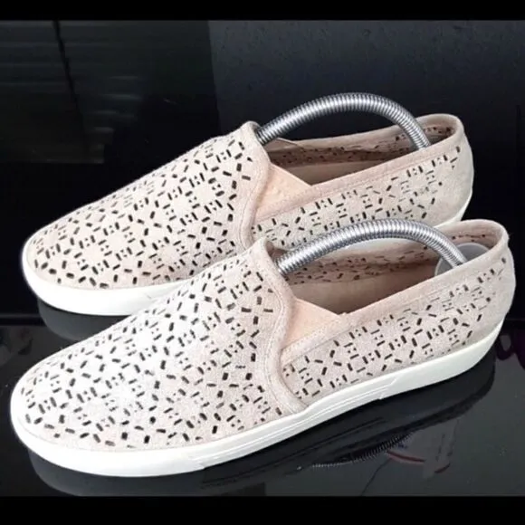 Joie Huxley Dove Perforated Slip On Sneakers 9.5