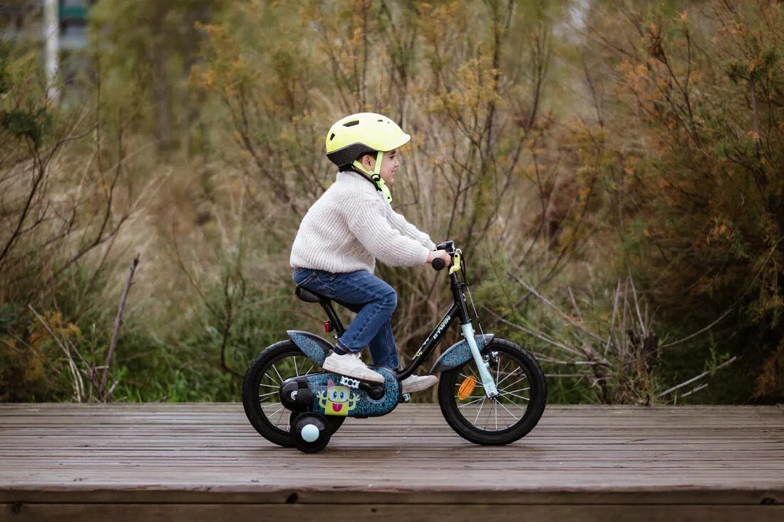 KIDS 14'' BIKE MONSTERS 500 3-5 YEARS OLD
