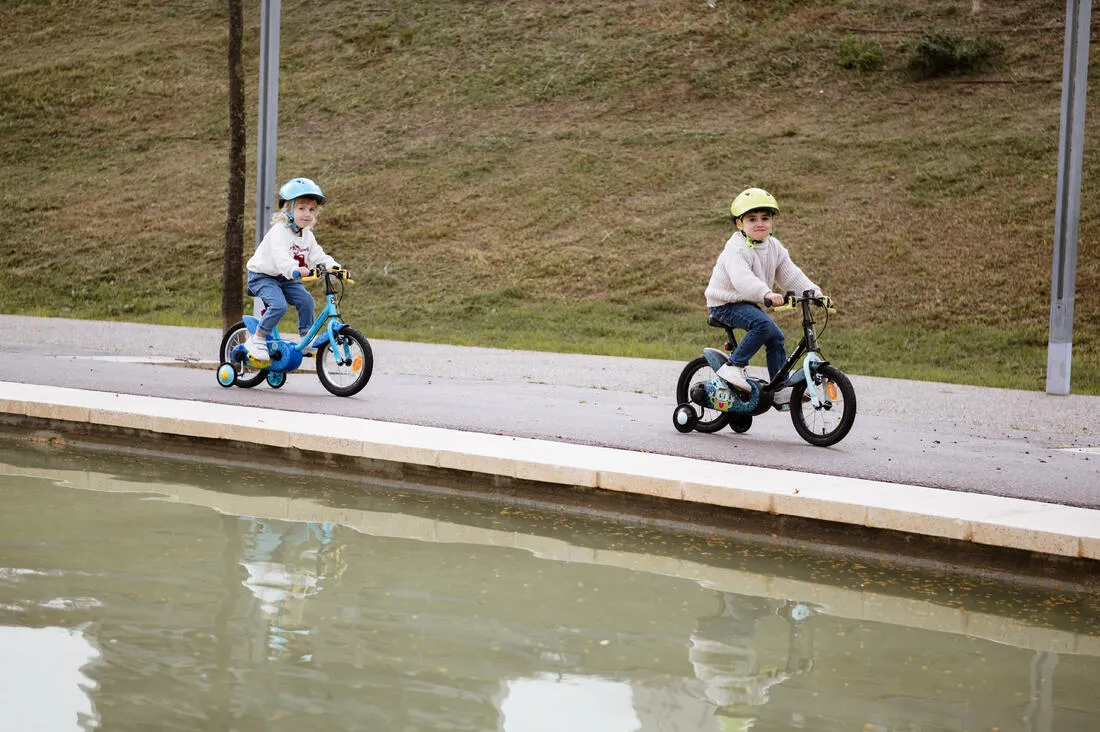 KIDS 14'' BIKE MONSTERS 500 3-5 YEARS OLD