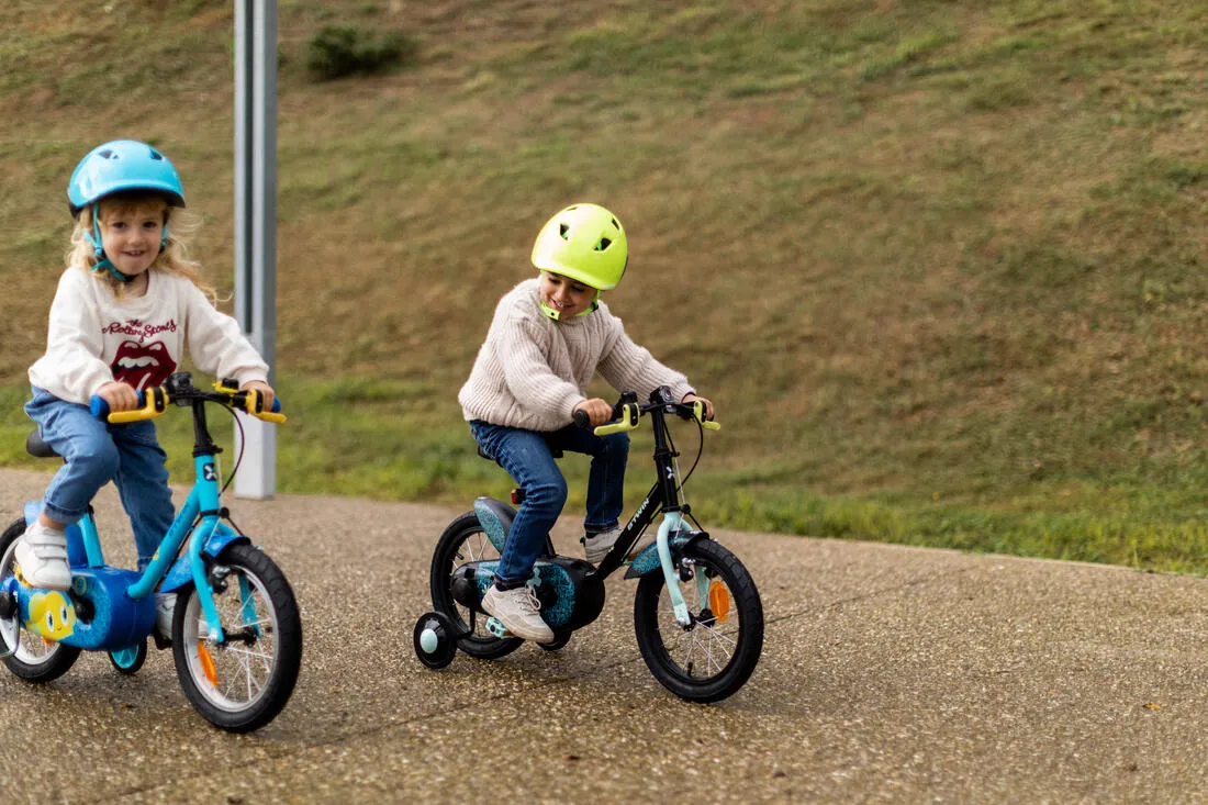 KIDS 14'' BIKE MONSTERS 500 3-5 YEARS OLD
