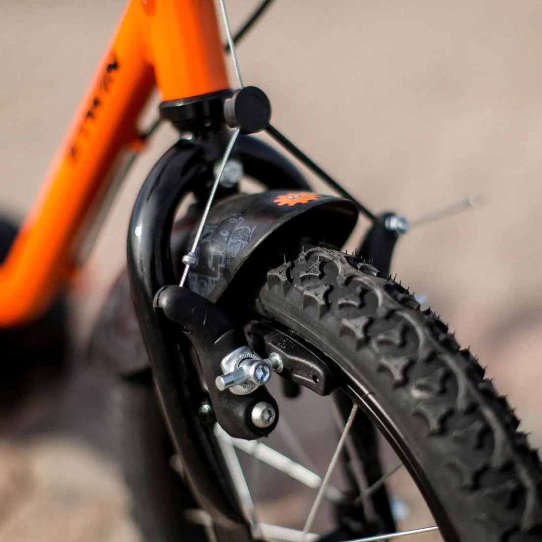 KIDS 14" BIKE ROBOT 500 3-5 YEARS OLD