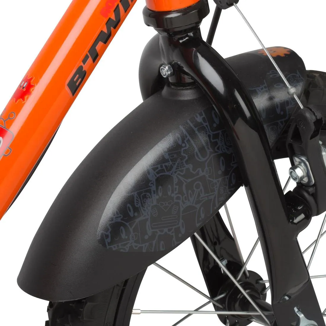 KIDS 14" BIKE ROBOT 500 3-5 YEARS OLD