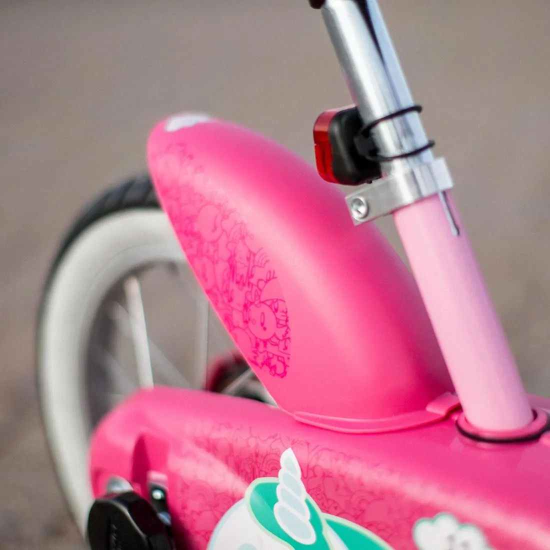 KIDS 14" BIKE UNICORN 500 3-5 YEARS OLD