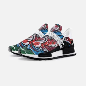 Koi fish Unisex Lightweight Custom shoes