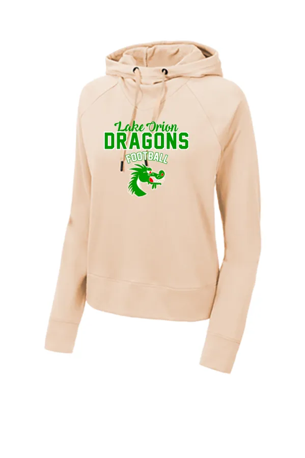 Ladies Lightweight French Terry Pullover Hoodie - LO Spirit