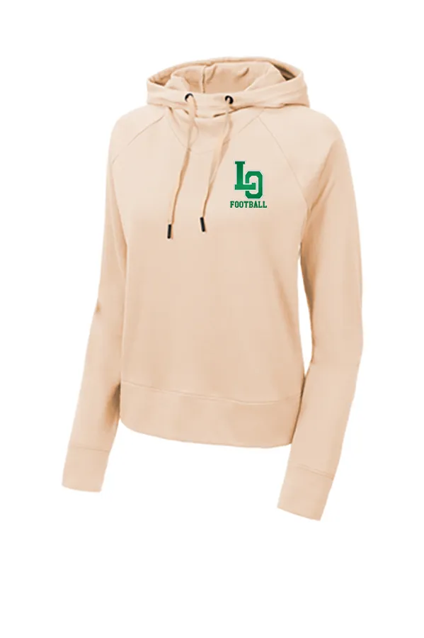 Ladies Lightweight French Terry Pullover Hoodie - LO Spirit
