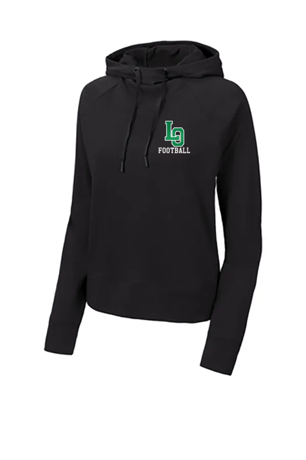 Ladies Lightweight French Terry Pullover Hoodie - LO Spirit
