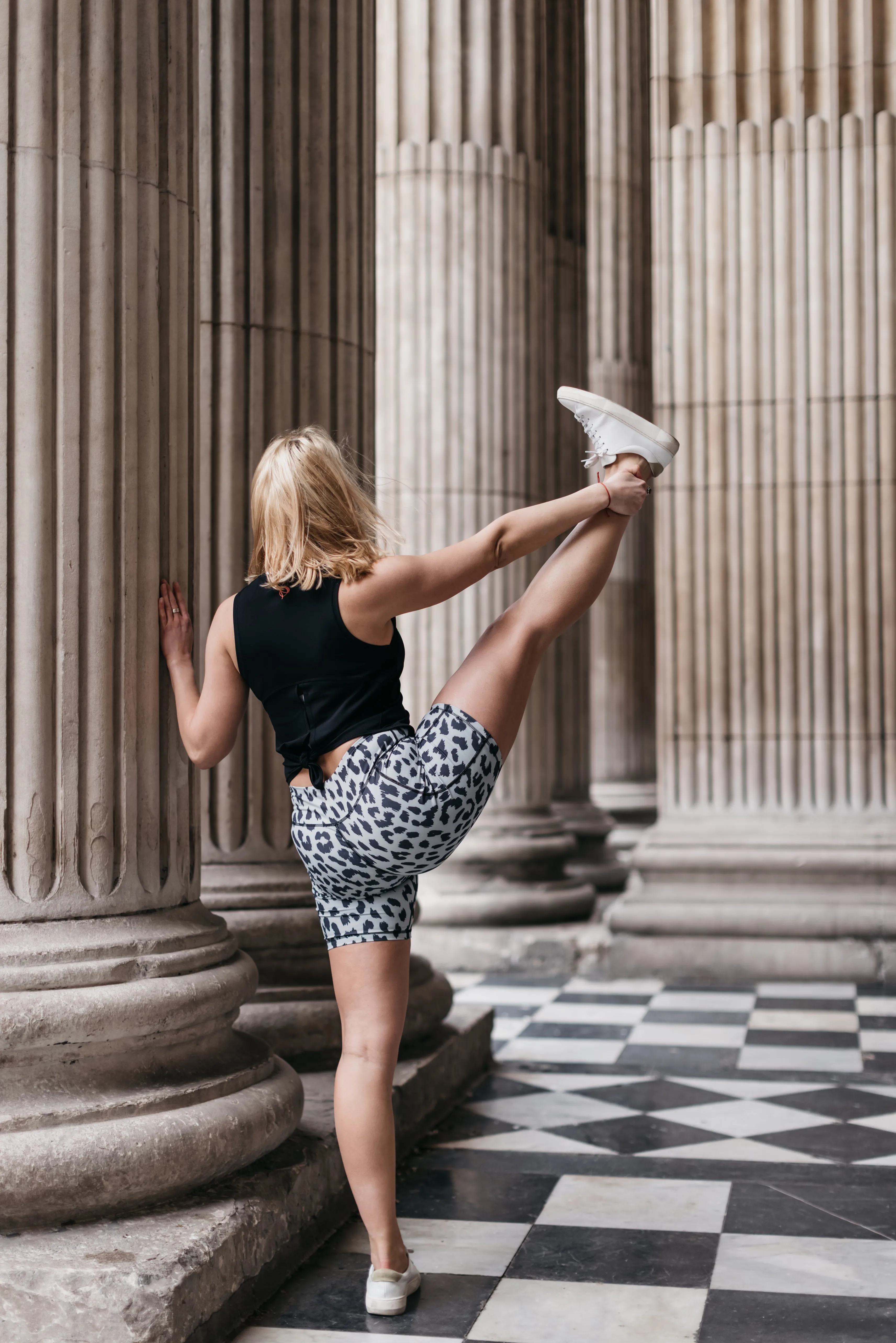 Leopard Cycling Shorts