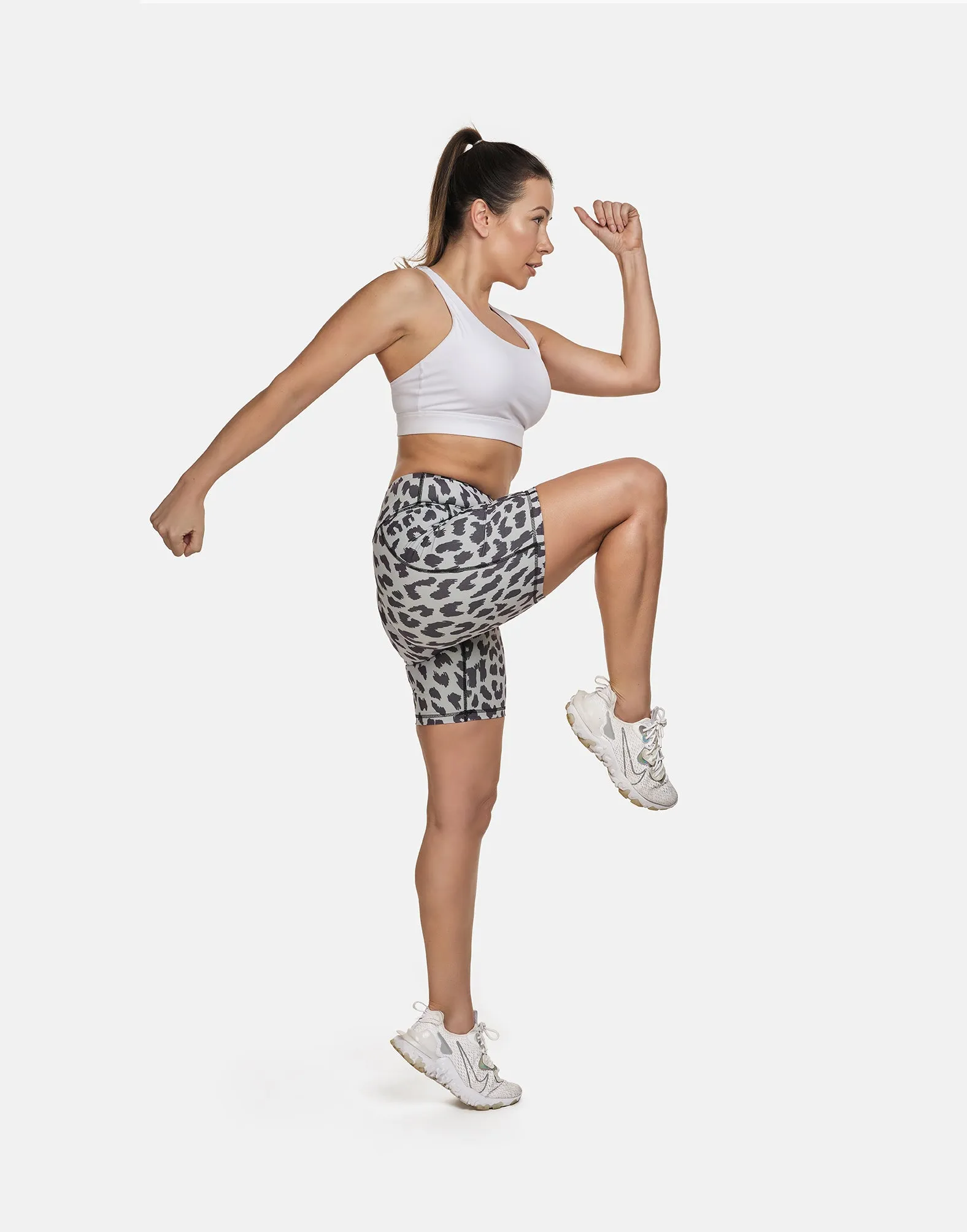 Leopard Cycling Shorts