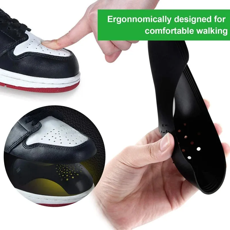 Lightweight Shoe Crease Protectors - Anti-Bending Toe Cap Support for Sneakers
